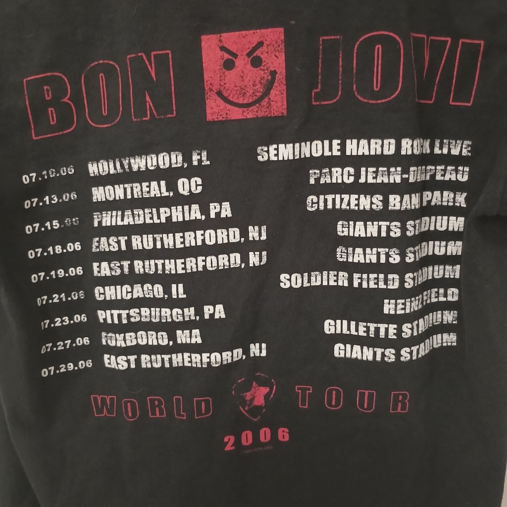 Bon Jovi 2006 Tour Tee - Picture 4 of 5